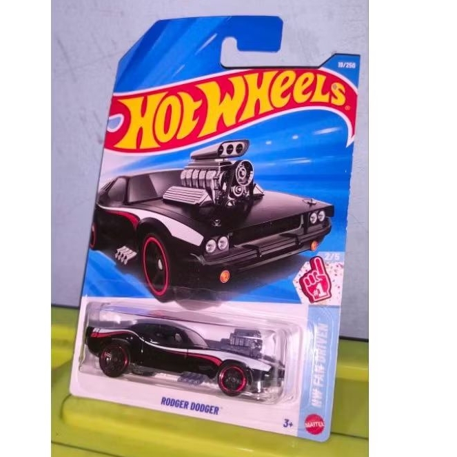 Hotwheels Rodger Dodger Hitam new 2026