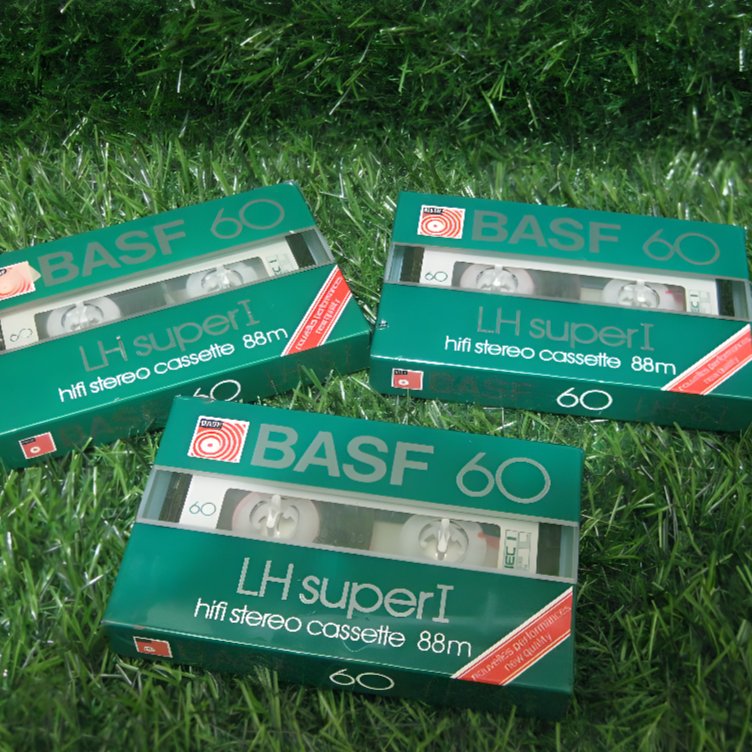 Kaset Kosong BASF 60 LH Super 1 - Baru Stok Lama