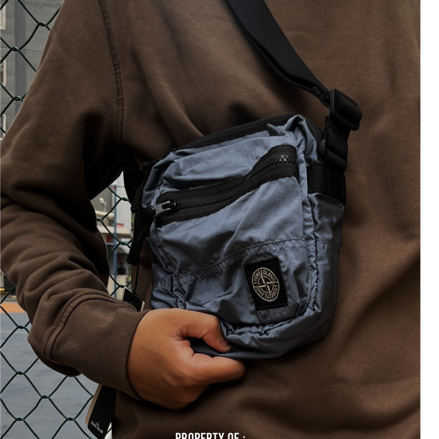 STONE ISLAND WAIST BAG MARSUPIO TRACOLLA