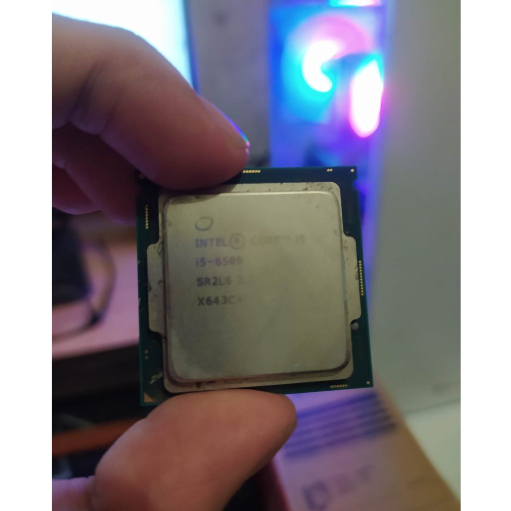 i5-6500 & fan cpu processor intel second bekas preloved
