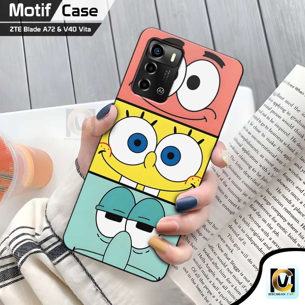 CASE ZTE BLADE A72 & ZTE BLADE V40 VITA | SILIKON LENTUR CASING SOFTCASE PELINDUNG HP ZTE BLADE A72 