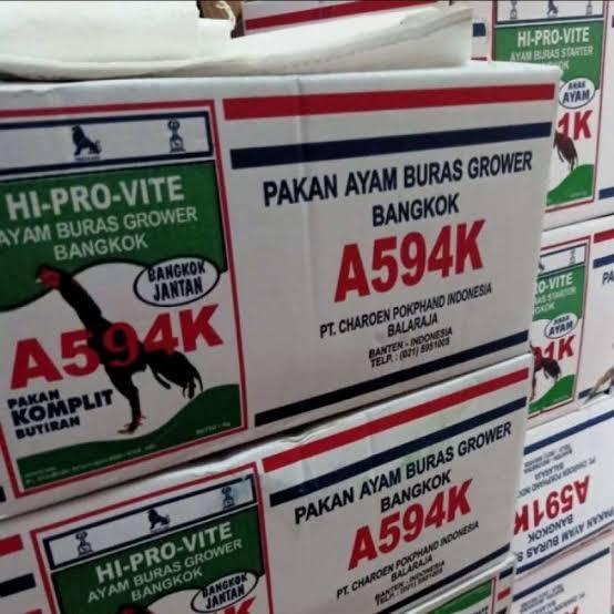 A594K Pakan ayam (1 Dus = isi 20 bungkus)