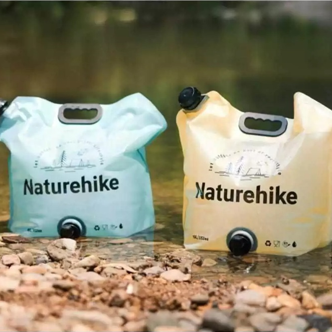 Kantong air lipat 10L foldable water bag for camping Naturehike CNK2450CF027