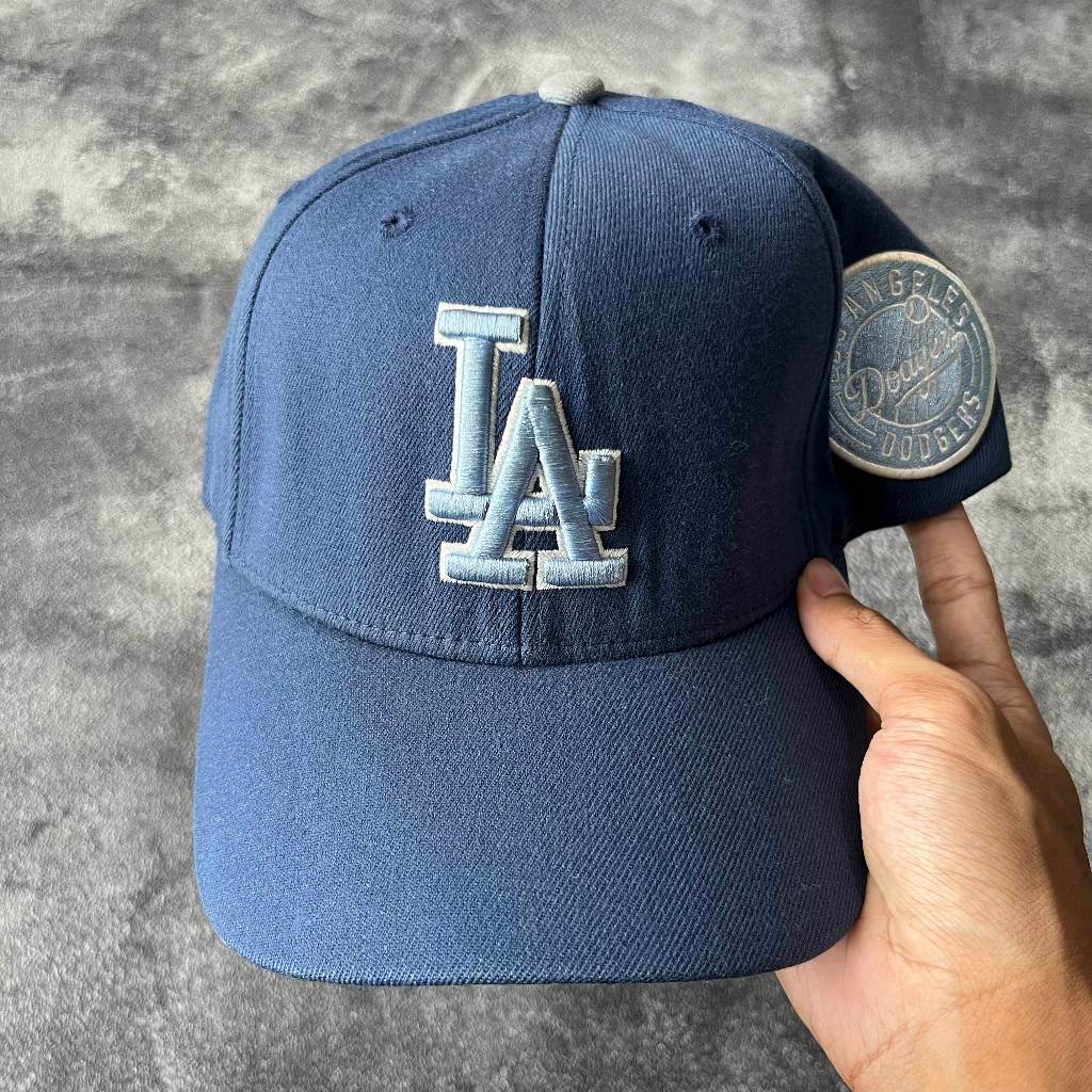 Topi MLB Los Angeles Dodgers LA Navy Cap Major League Baseball Original