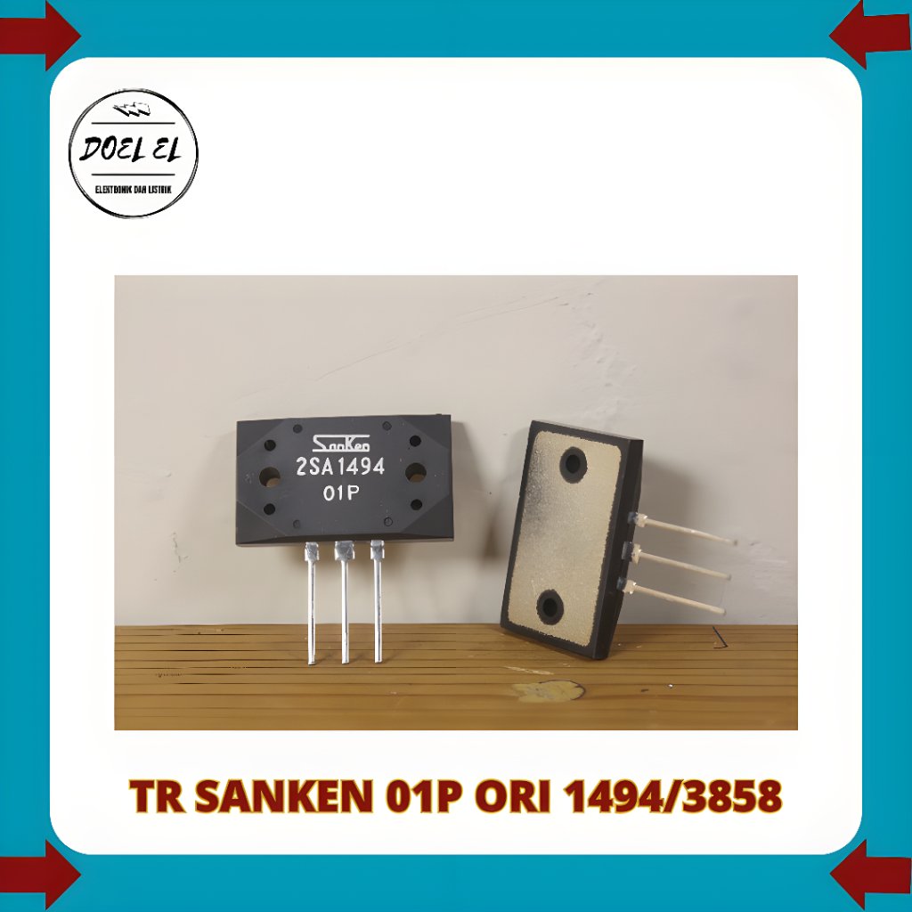 TR FINAL SANKEN 2SA1494 2SC3858 ORIGINAL