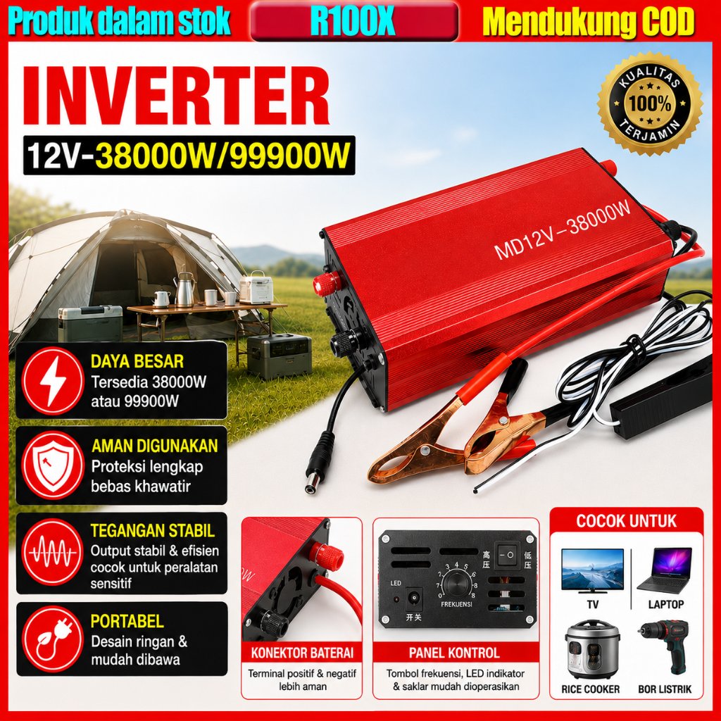 38000W/99900W High-Power 12V Ultrasonik Inverter Electrical Power Supplies Mixing Converter