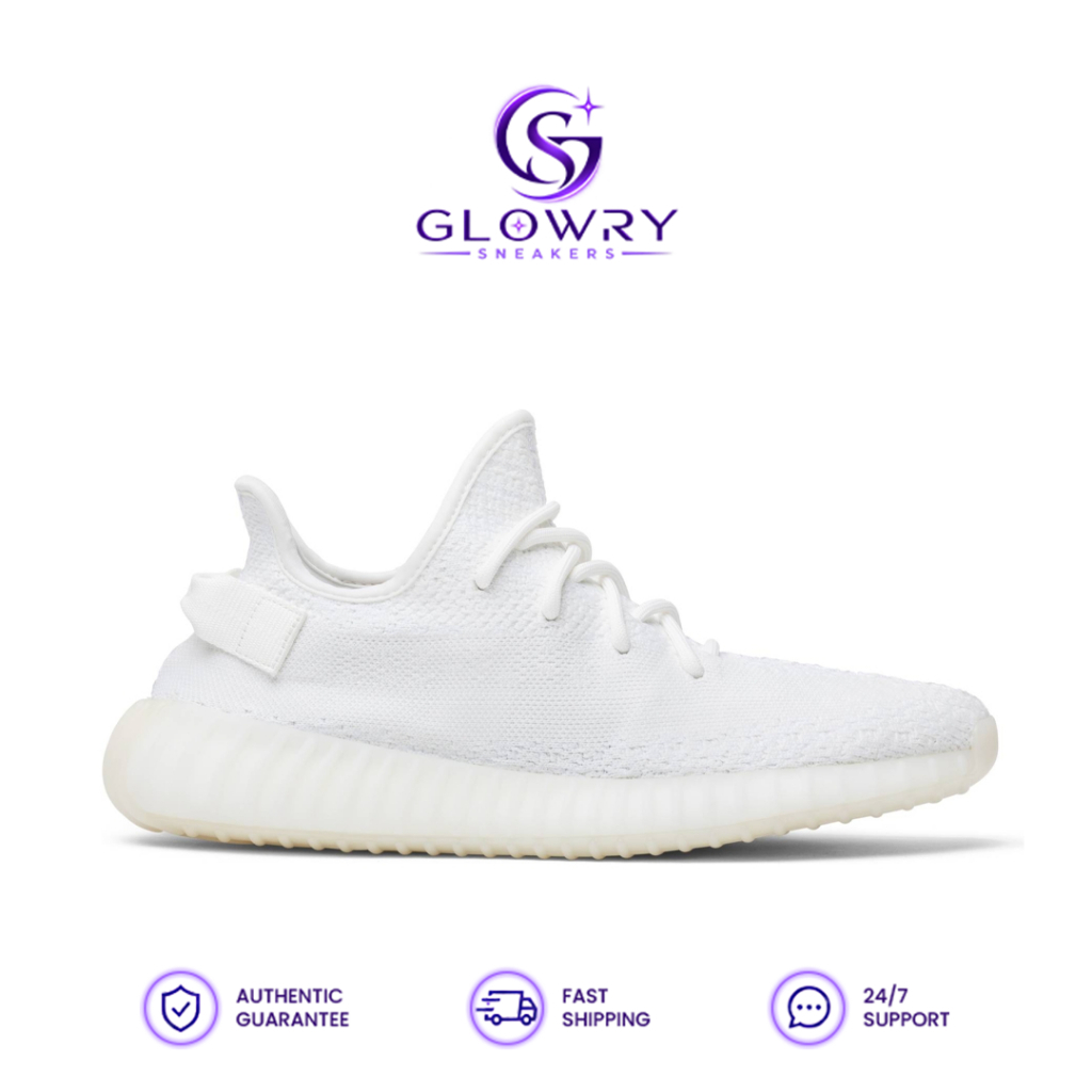 Glowry Sneakers - Adidas Yeezy 350 Boost V2 Creamwhite Cream White