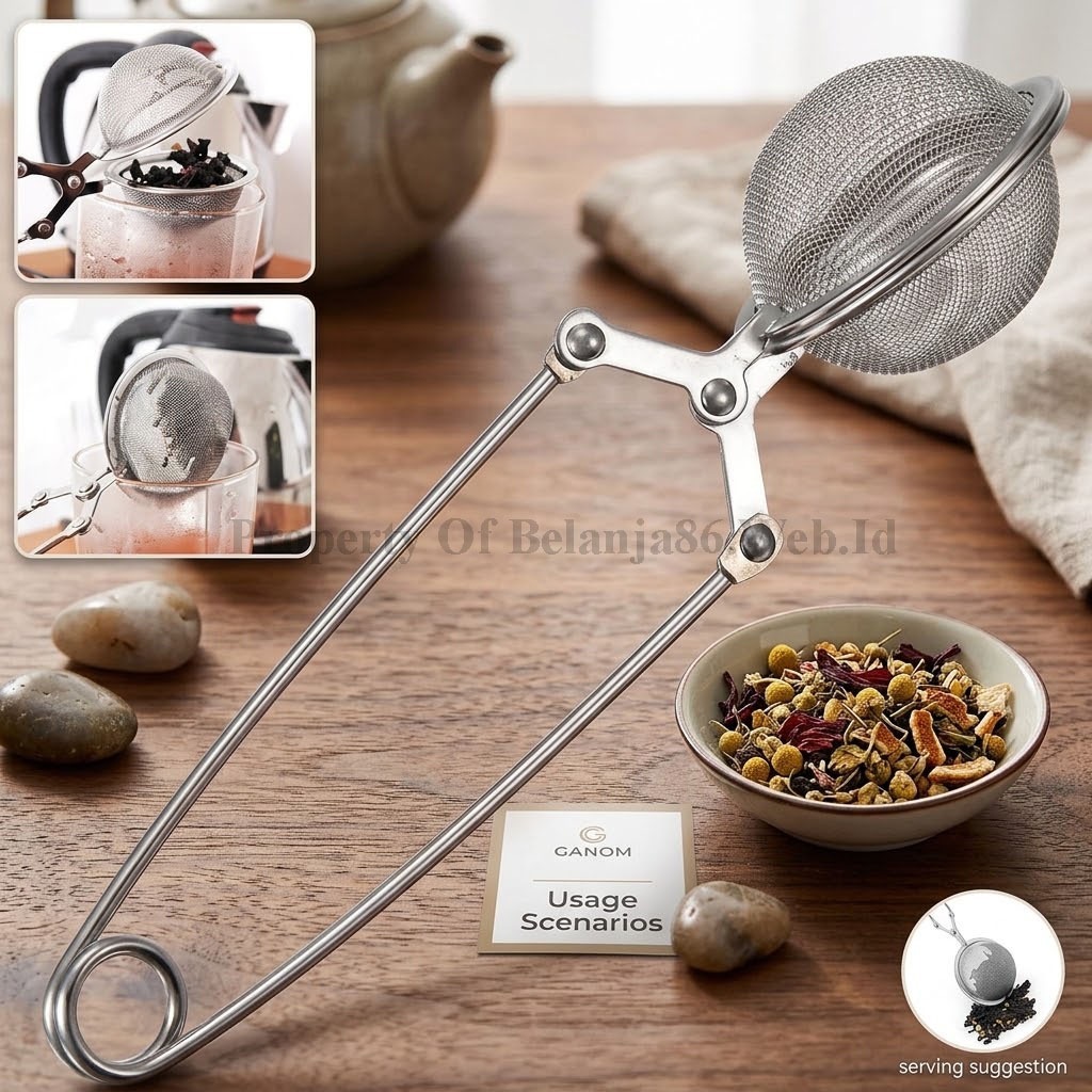 Saringan teh ball tea infuser tongs - ball tea strainer
