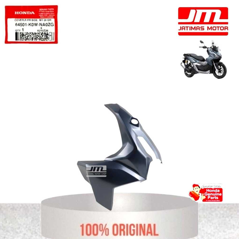 64501-K0W-NA0ZG 64502-K0W-NA0ZK Cover sayap depan Grey ADV 160