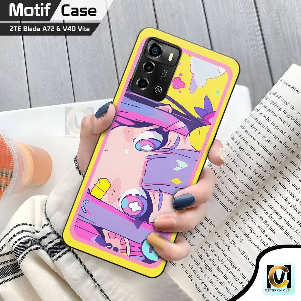 CASE ZTE BLADE A72 & ZTE BLADE V40 VITA | SILIKON LENTUR CASING SOFTCASE PELINDUNG HP ZTE BLADE A72 