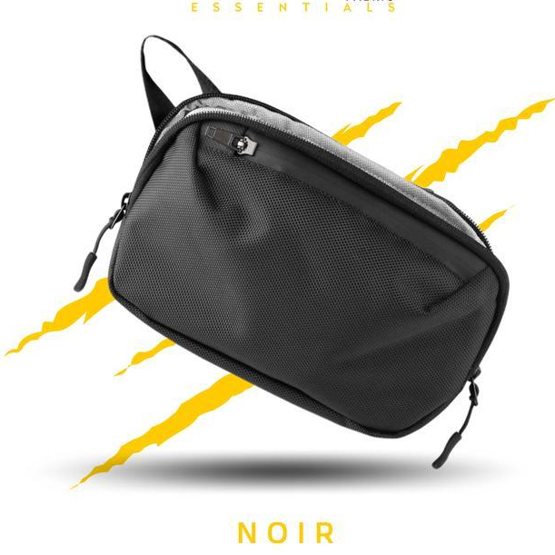 Eiger - Tas Pouch Pria Handbag Ant Noir