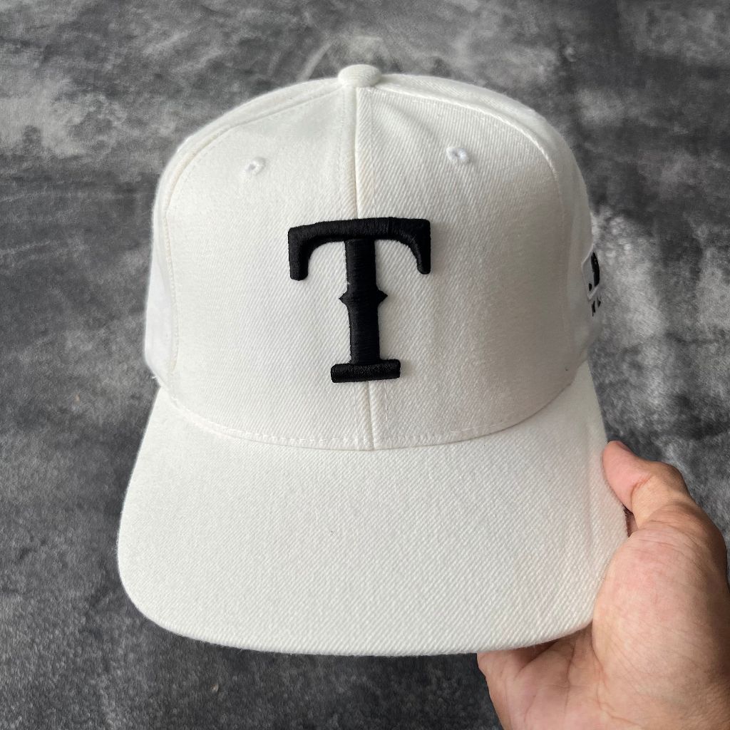 Topi MLB Texas Rangers T Putih Cap Major League Baseball Original