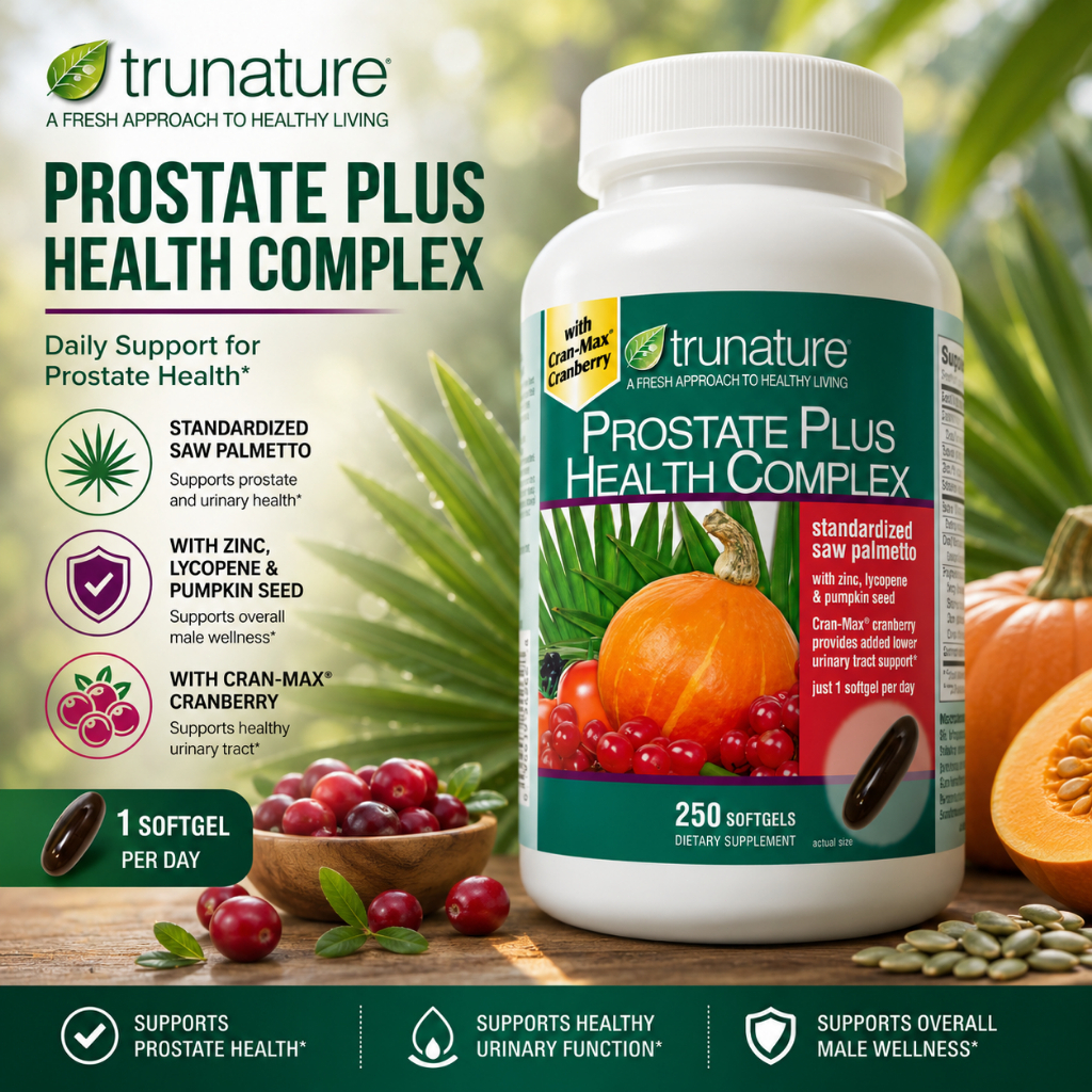 TruNature Prostate Plus Health Complex 250 Softgels