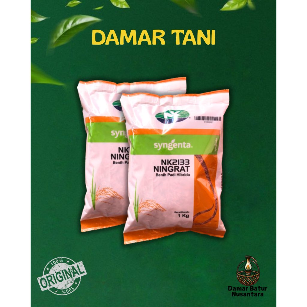 Benih padi hibrida Ningrat NK2133 original Syngenta - 1 Kg