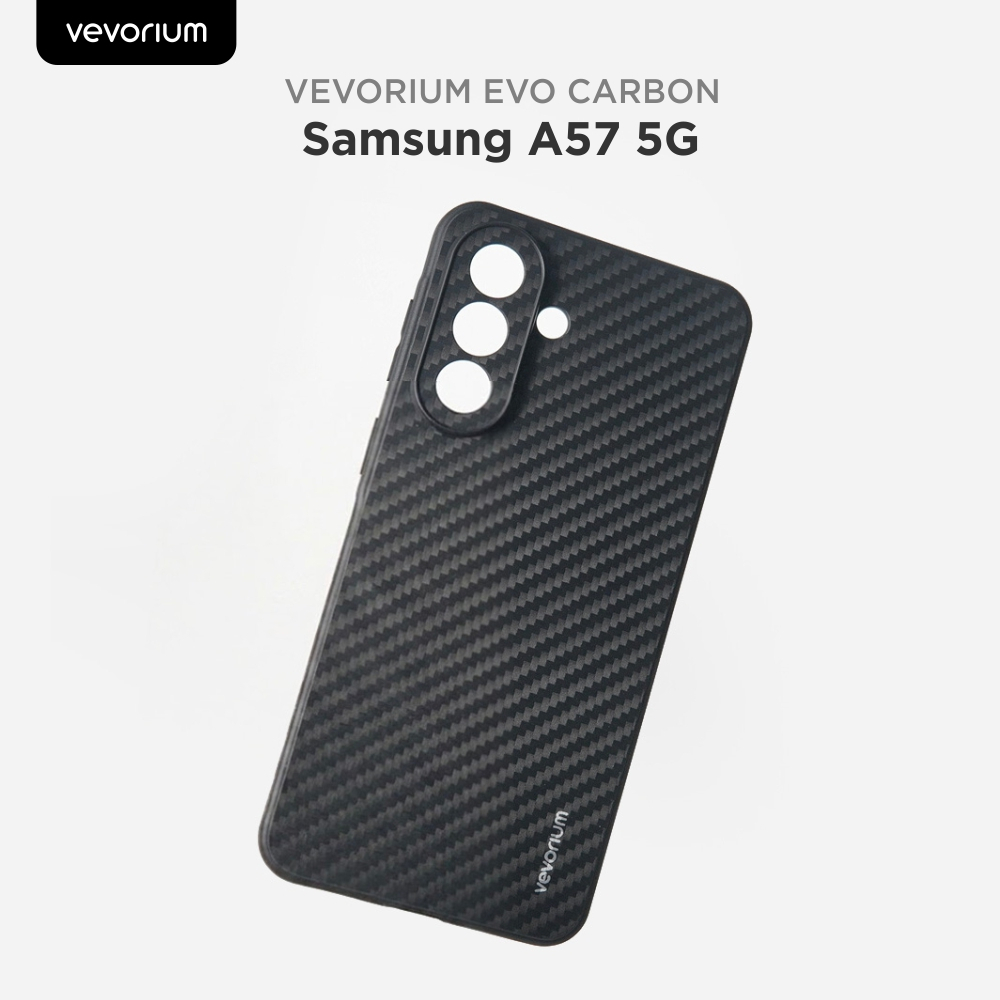 VEVORIUM EVO CARBON Samsung A57 5G | Ultra Slim Soft Case