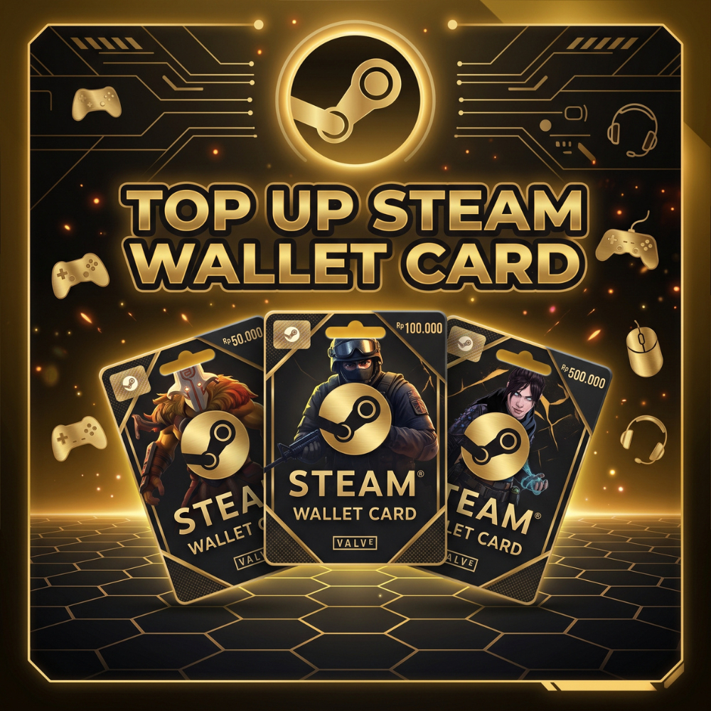 SWC Steam Wallet IDR 45K Region Indonesia