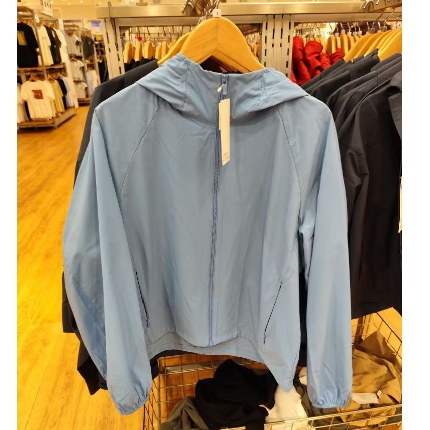 Jaket Parka Saku UV Protection (Nano Design) Wanita Uniqlo (Unisex)