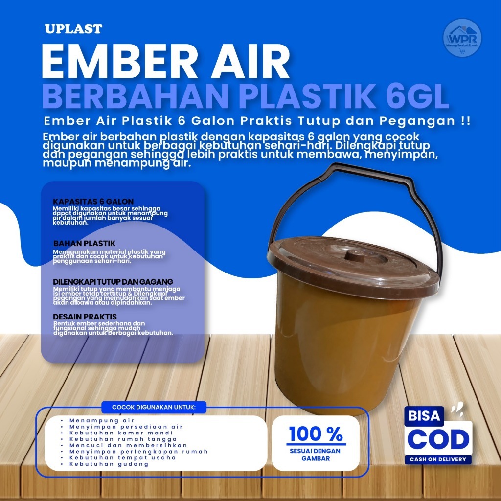 TIMBA BERKAT UPLAST - Bonus Samir / Bakul Nasi / Ember Tong Bak / Baskom Plastik /Berkat Hajatan Uni