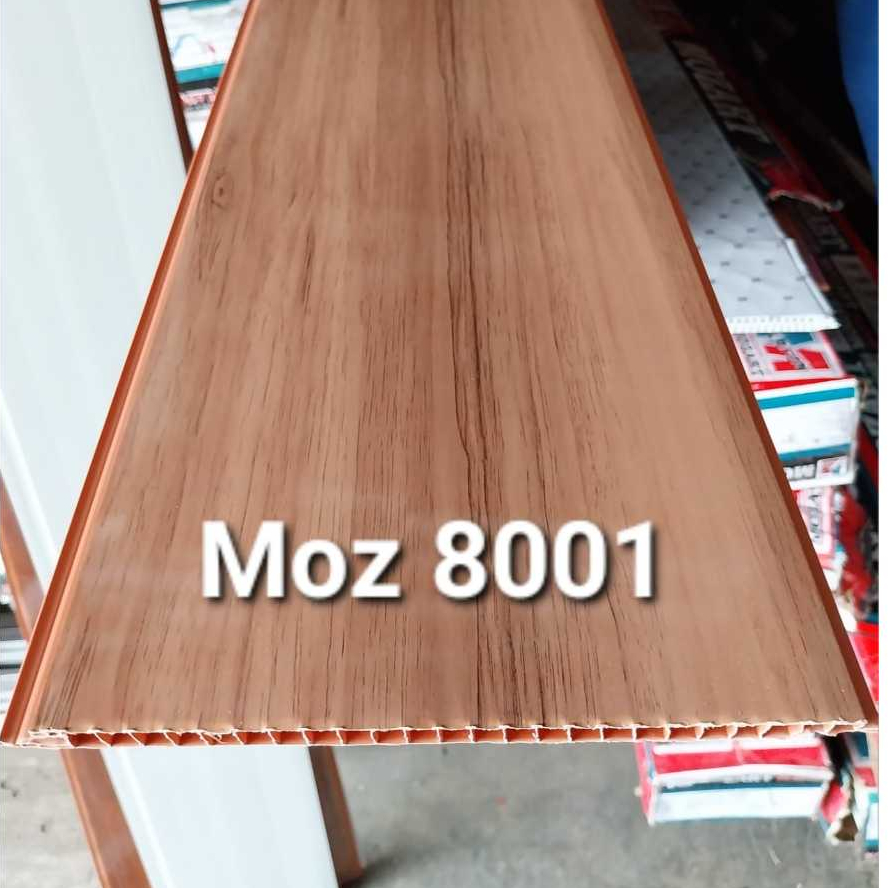 PLAFON PVC MOZART - VARIAN COKLAT L 20CM