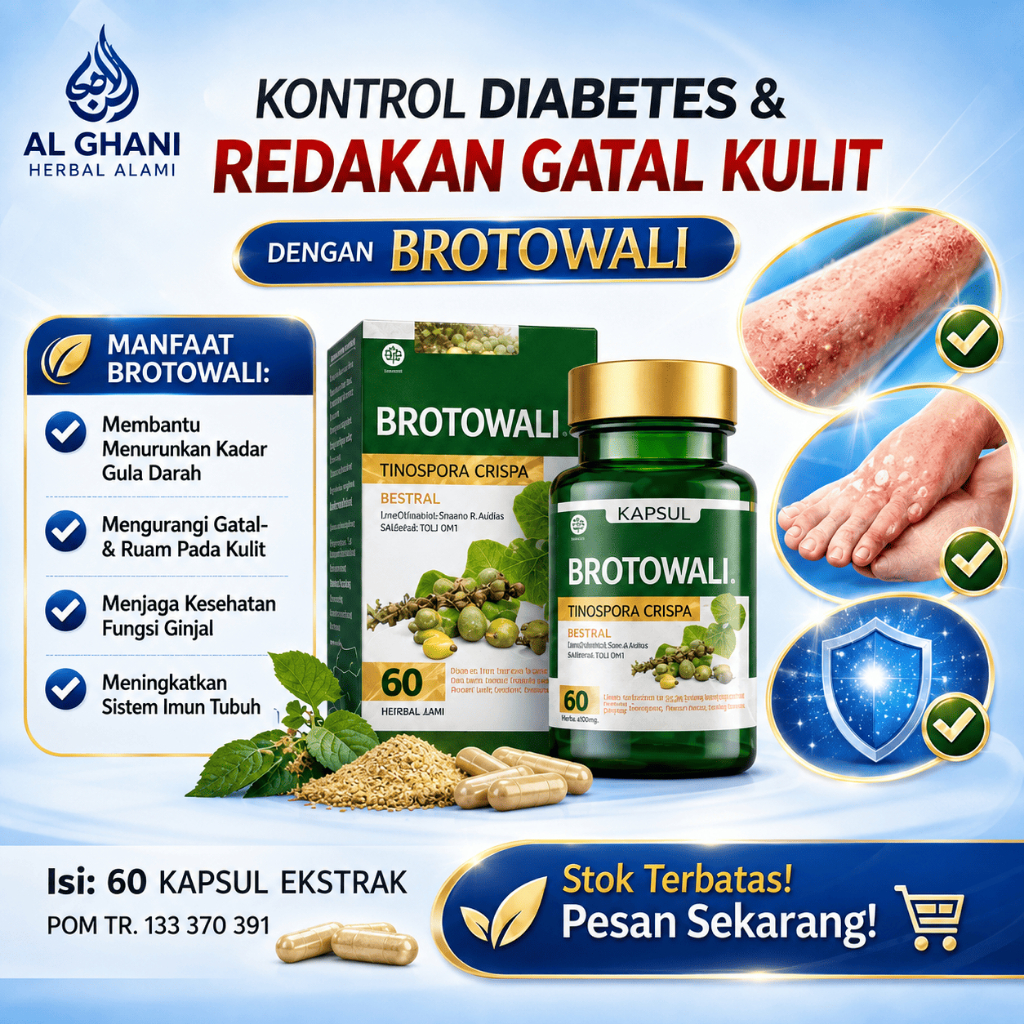 Obat Herbal Gatal Kulit Biduran Pil Gatel Batrawali