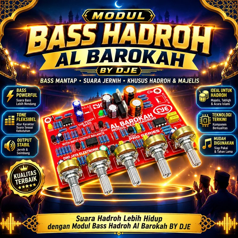 Modul bass hadroh modul hadrah kit modul bass