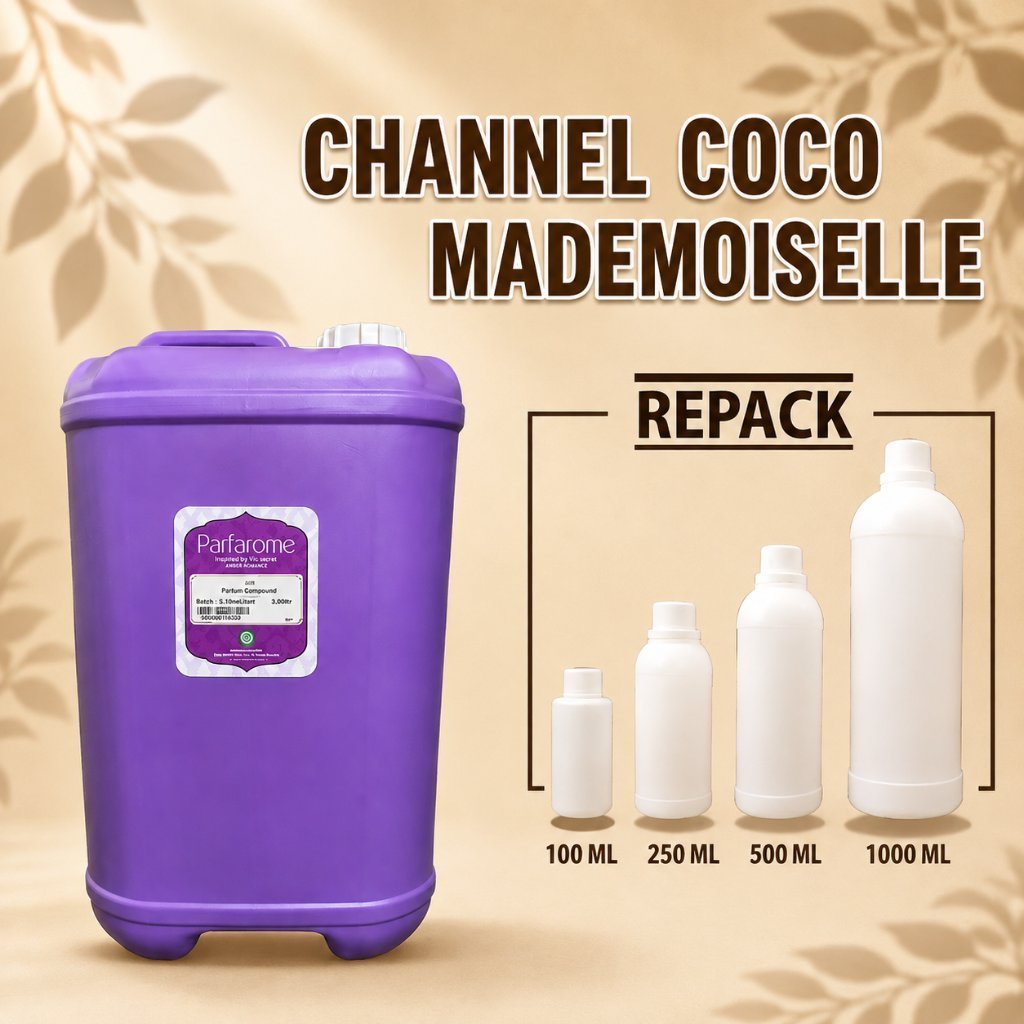 Biang / Bibit Parfum Chanel Coco Mademoiselle By PRP/ Terlaris - 500 ml