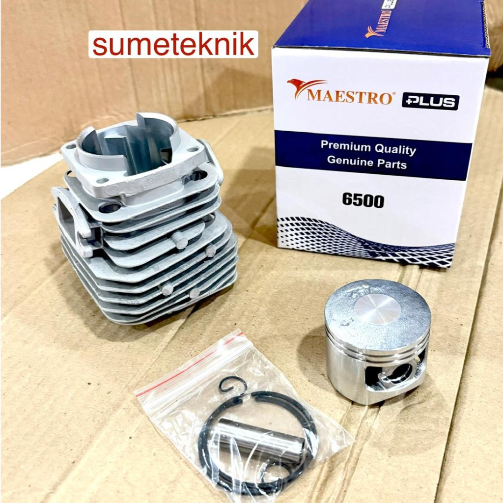 Cylinder Assy 6500L Maestro Cyl Block Assy Cylinder Maestro 6500 Piston Kit Chainsaw Maestro 6500