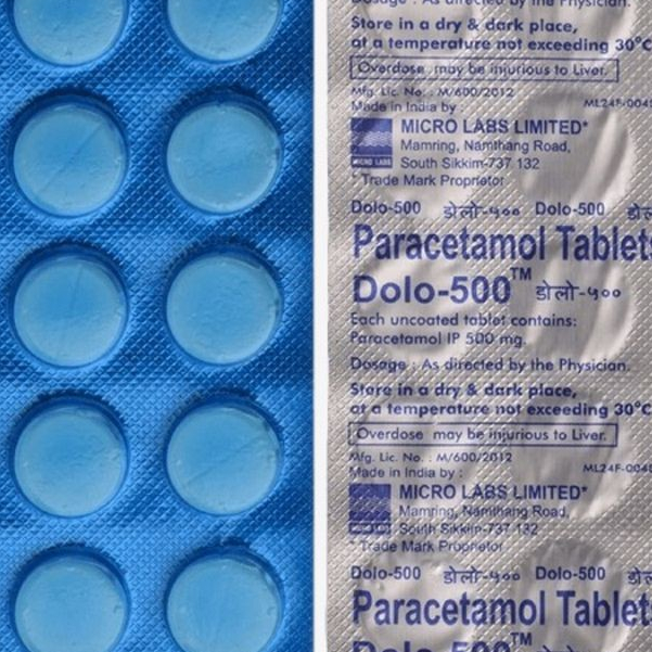 DOLOS 500 MG 1 BLISTER @ 10 KAPLET