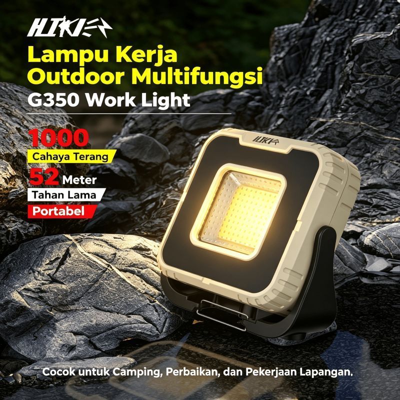 Lampu LED G350 UKEA dengan Dua Magnet Kuat di Bagian Bawah dan Lekat Kuat