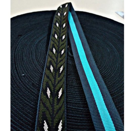 Webbing Tubular Motif ( Webbing Sendal )