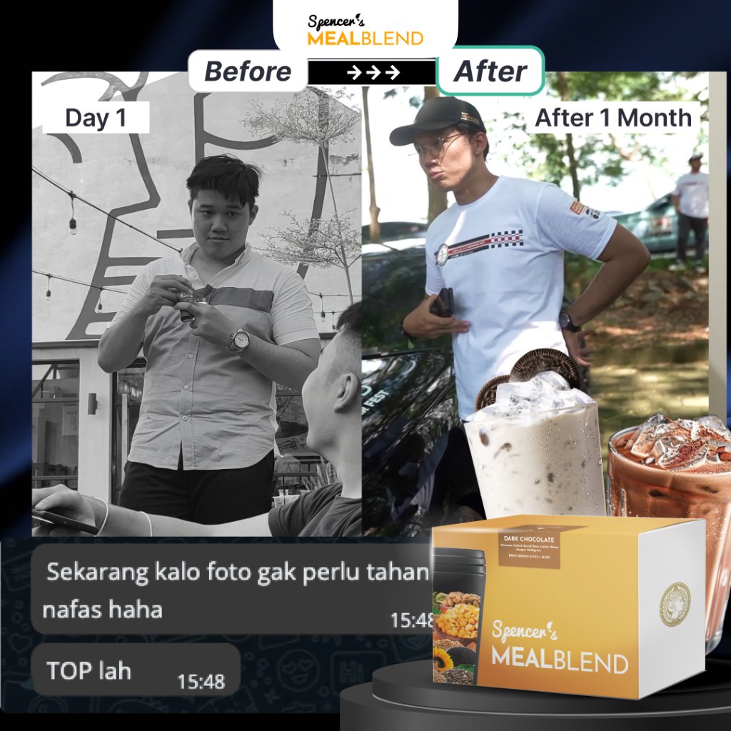 Spencer's MealBlend Limited Edition - Meal Replacement Serat dan Protein Seimbang