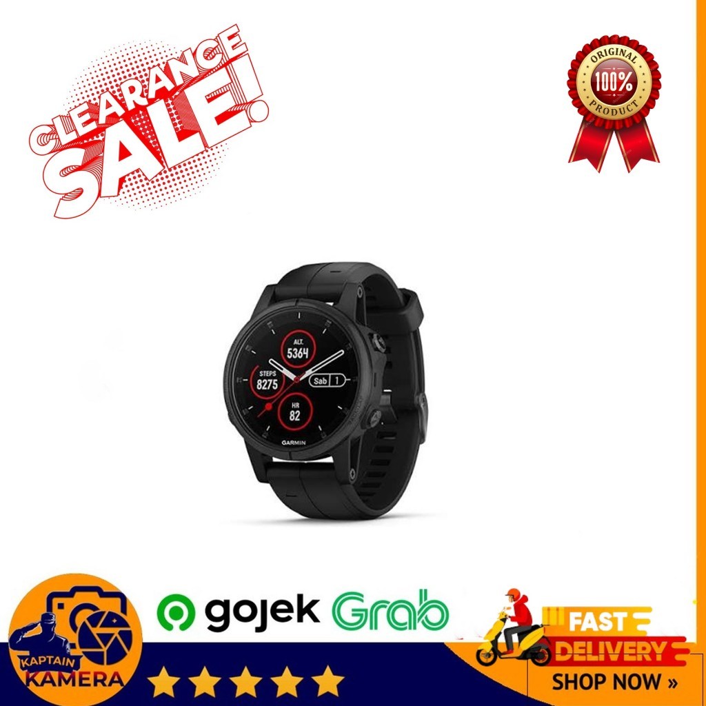 Jam Tangan Garmin Fenix 5S Plus - Digital Watch