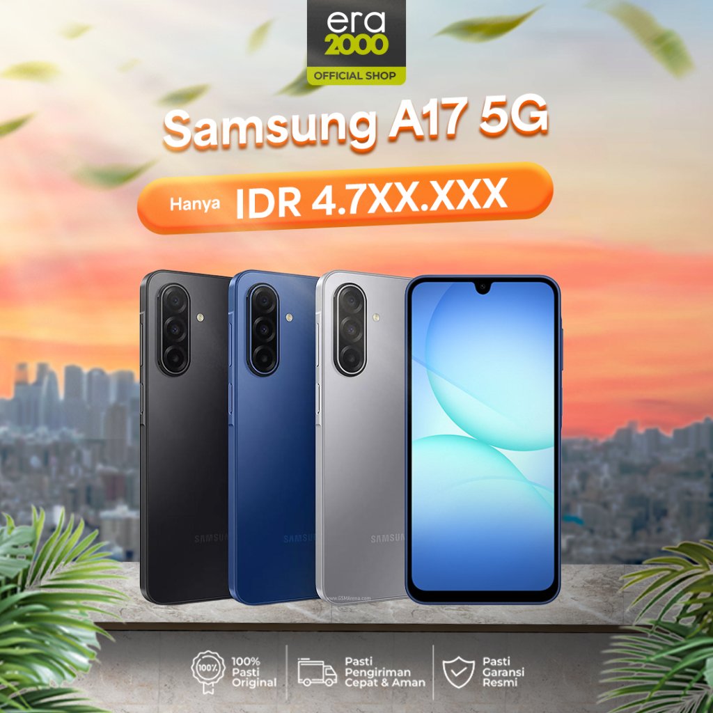 Samsung A17 [5G/4G]  [8/256] Garansi Resmi