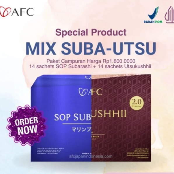 SOP SUBARASHI GOLD & UTSUKUSHI GOLD - PAKET MIX