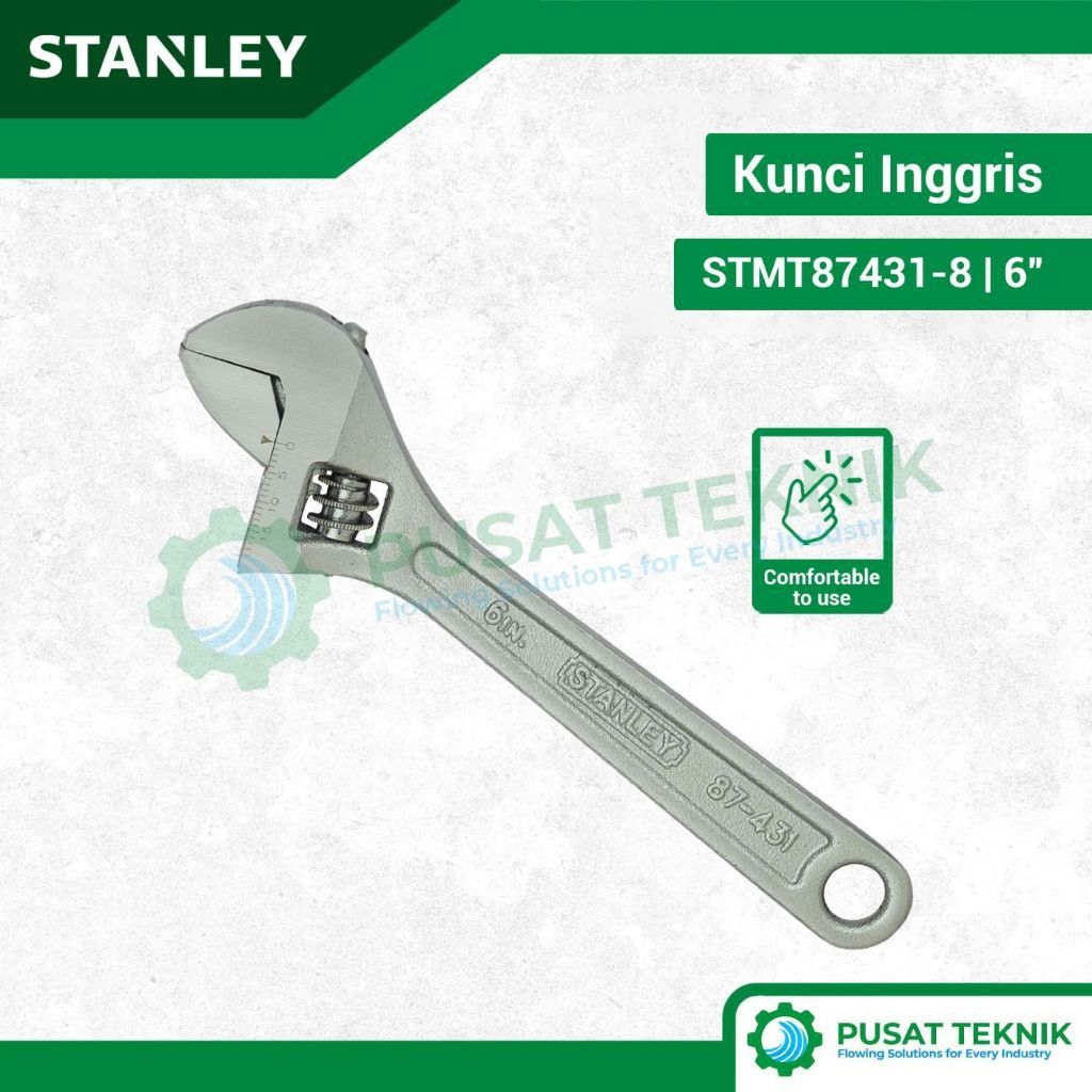 Kunci Inggris 6" inch STANLEY STMT87431-8 Adjustable Wrench
