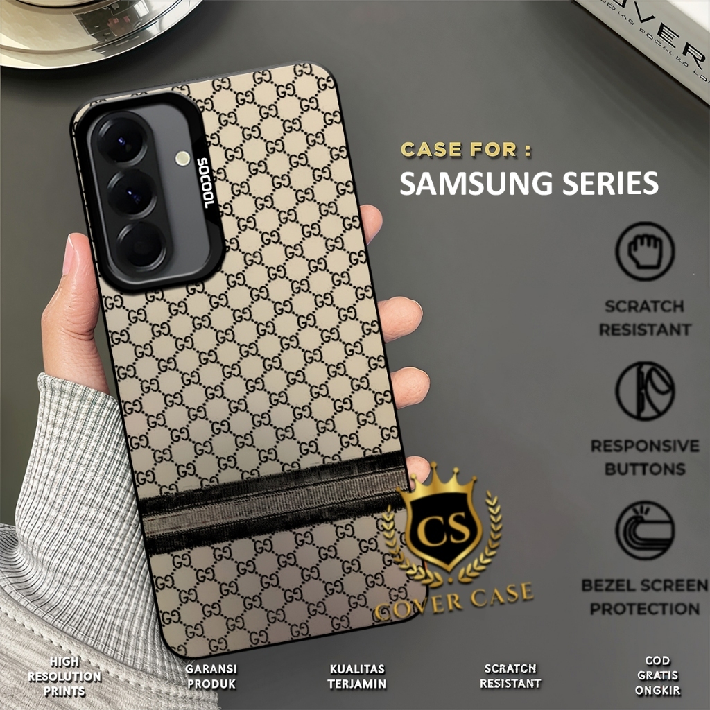 COVERCASE - CASE MOTIF LV SAMSUNG GALAXY A36 A56 A26 A55 A35 A15 A25 A14 A54 A34 A24 A14 A03 A05 A06