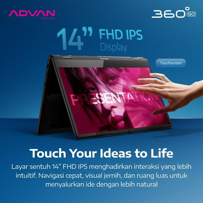 advan 360 Go Laptop 2-in-1