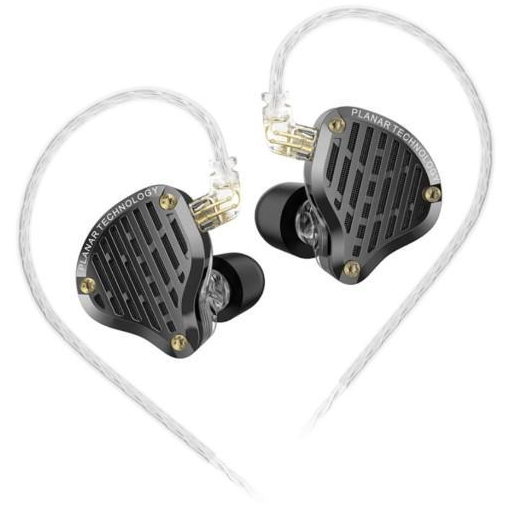 Kz Pr3 Planar In Ear Metal Earphone With Mic Terbaru 