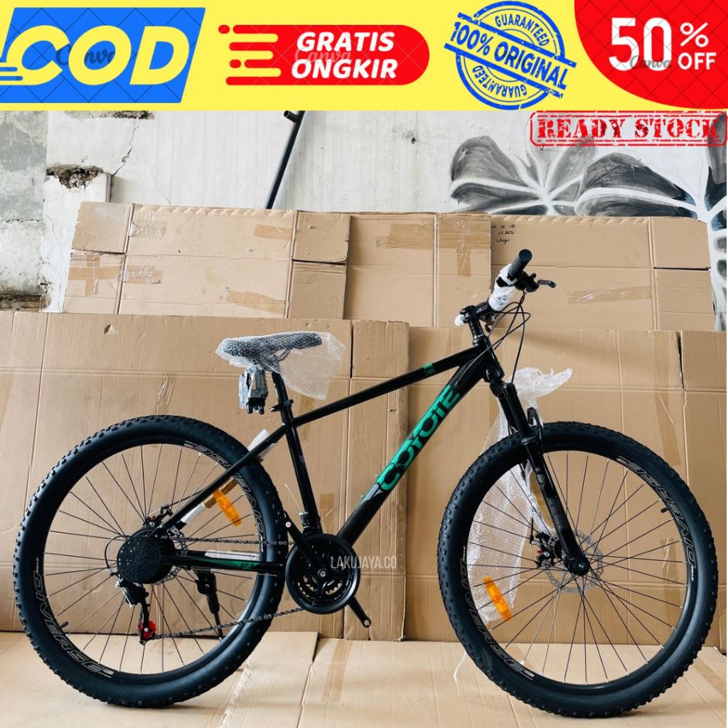 SEPEDA GUNUNG MTB MERK ELEMENT COYOTE DXK/COYOTE BLZ/COYOTE SPY (BY : ELEMENT BIKE) SIZE 26 & 27.5 I