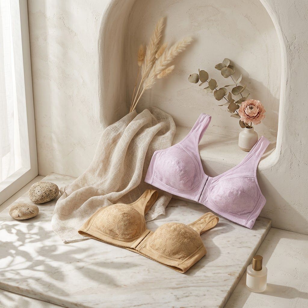 Bra FELANCY 02004 Wanita Dewasa | Tanpa Kawat & Kait Depan | Full Support 38C–42C