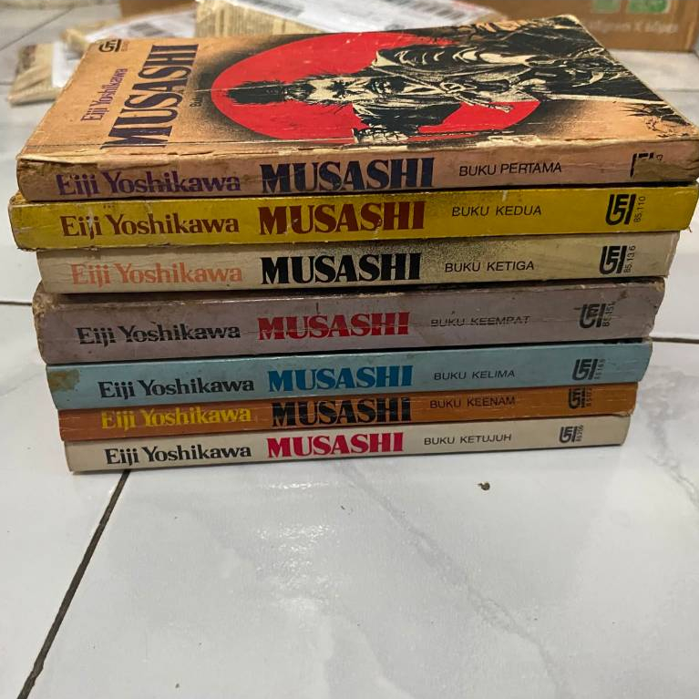 Novel Musashi 1-7 lengkap eiji yoshikawa