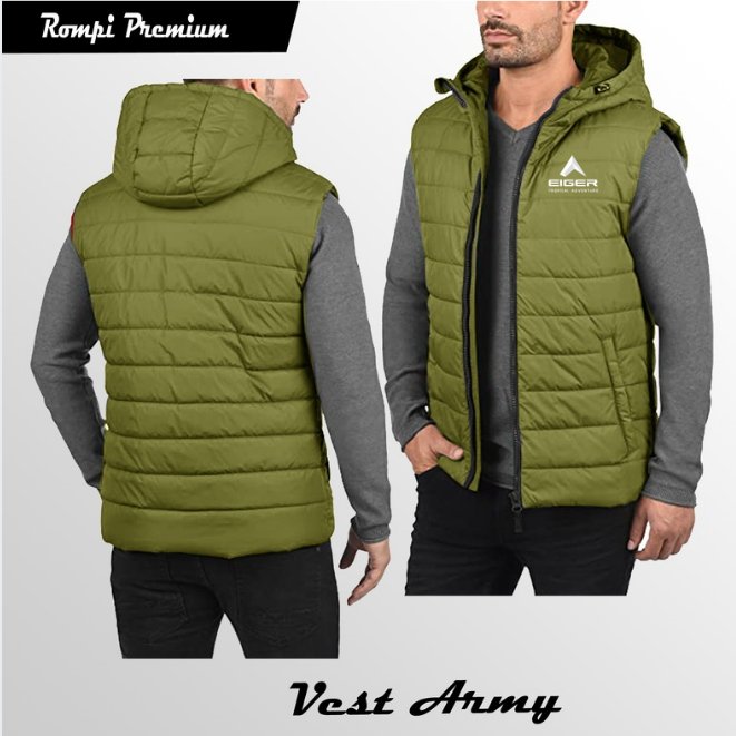Rompi EIGER Original Pria Explorer Outdoor Vest