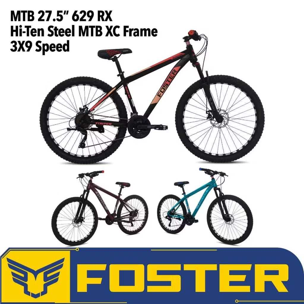 Sepeda Gunung MTB 27,5 Foster Sepeda gunung ukuran 27,5 629 RX foster