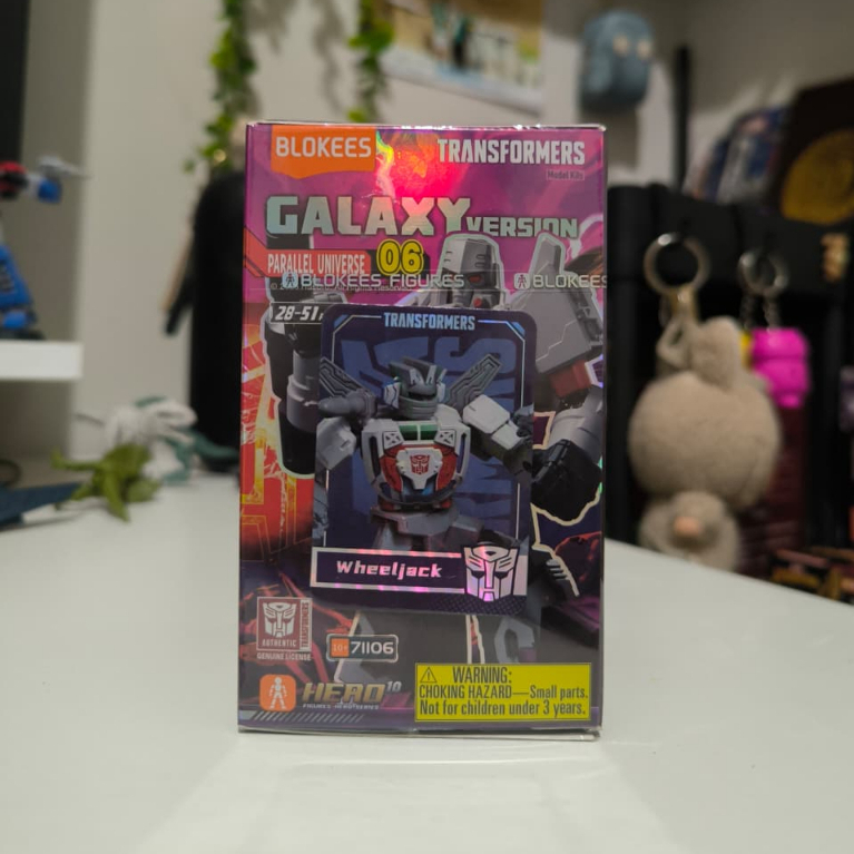 BLOKEES Transformers Galaxy Version GV06 Selected - Dirge Kickback Wheeljack - OFC Belum Dirakit