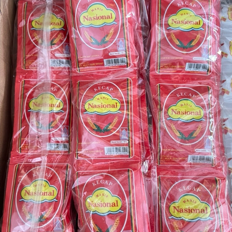 Kecap Manis Nasional Sachet 16 ml (18 Sachet)