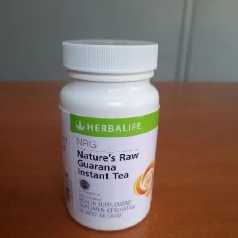 Nature's raw guarana - nrg herbal tea herbalife pelangsing badan