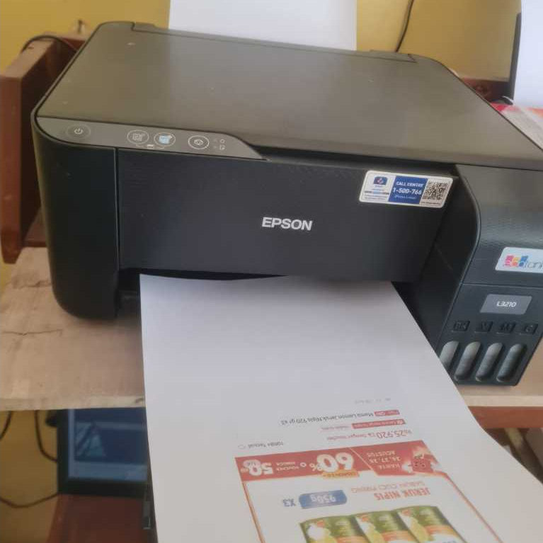 printer epson L3210 scan copy preloved