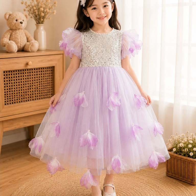 LAYYAQ STORE - DRESS - Dress Bunga