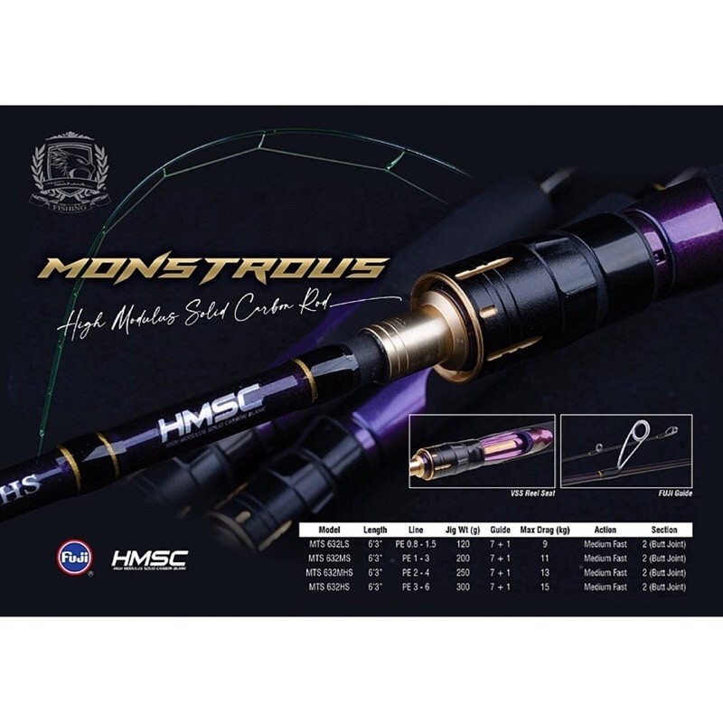 JORAN LIGHT JIGGING SEAHAWK MONSTROUS J621
