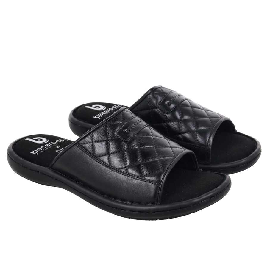 Bocorocco U. Bruno 08 Nero Scuro - Sandal Pria